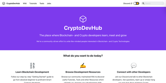 CryptoDevHub